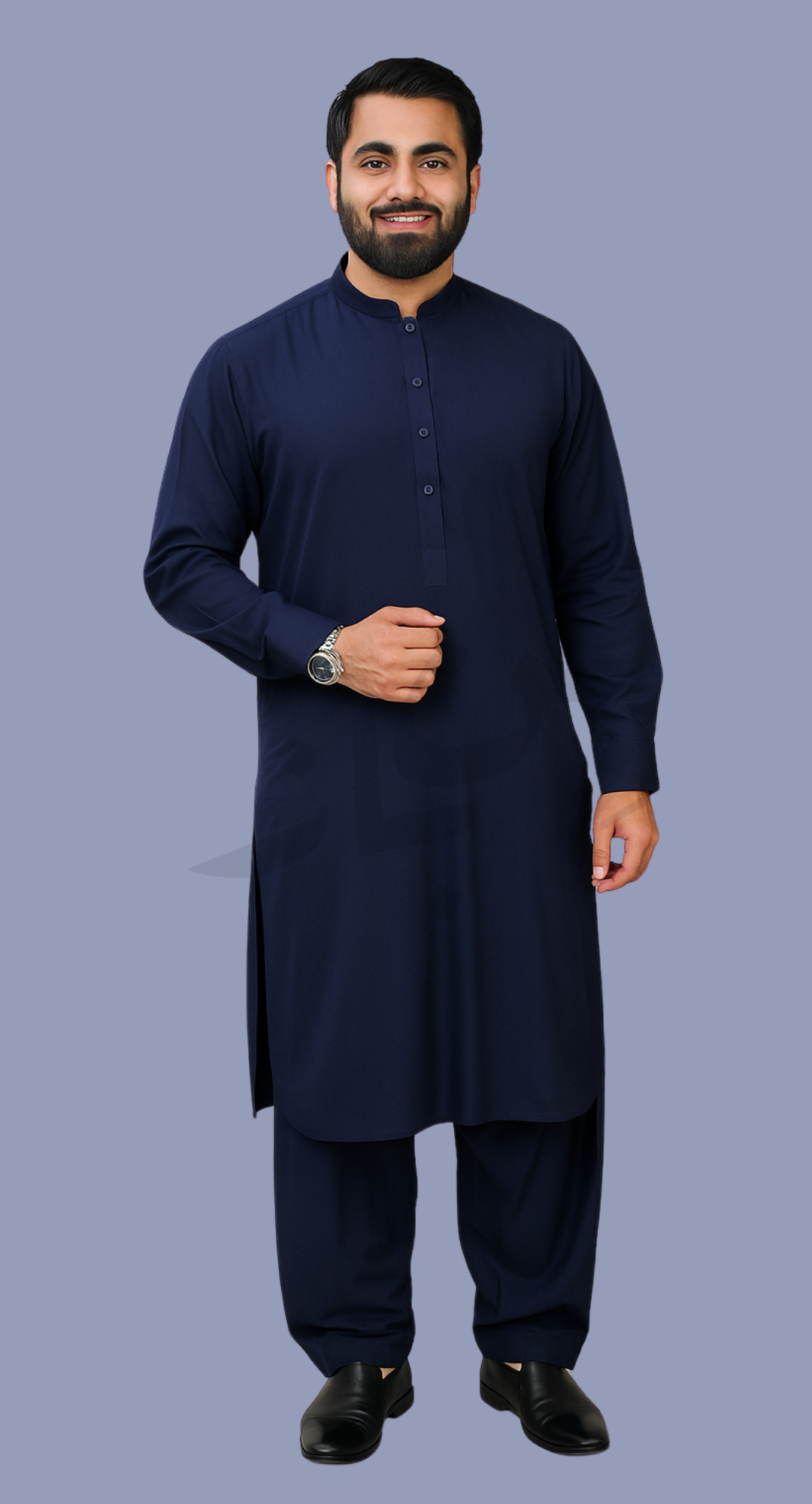Summer Wash & Wear-Navy Blue