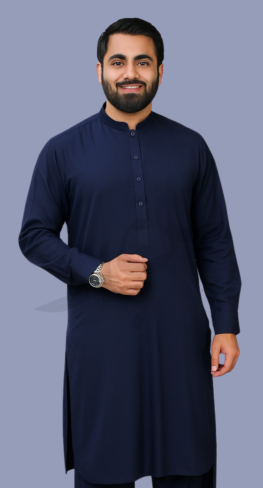 Summer Wash & Wear-Navy Blue